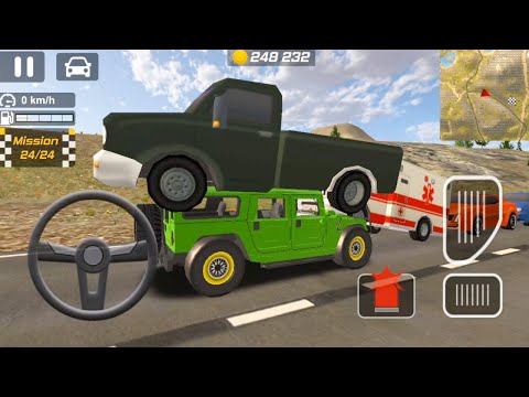 Police Drift Car Driving Special Edition |  Green Police Hummer Drift - Android GamePlay #2