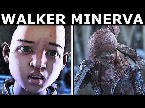 Minerva Returns As a Walker - Violet Path - The Walking Dead Final Season 4 Episode 4: Take Us Back