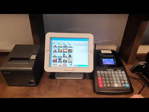 PlaccOn értékesítés pénztárgép QR kód ár beolvasással