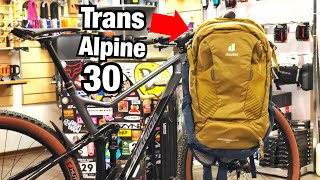 МОЯ ПЕРВАЯ ВЕЛООБНОВКА 2021! Рюкзак для велосипеда Deuter Trans Alpine 30