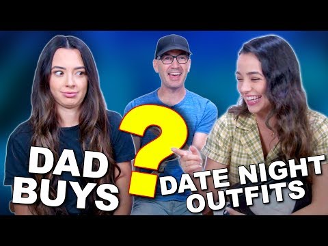 Dad Buys DAUGHTERS DATE NIGHT OUTFITS - Merrell Twins