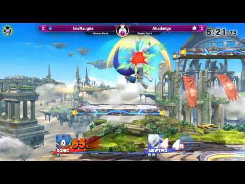 PPT-S - IxisNaugus (Sonic) Vs. Abadango (Mewtwo) - Winners Finals - Smash 4 Singles