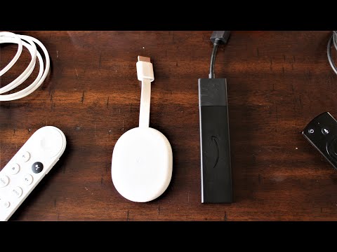 Chromecast with Google TV vs Amazon Firestick 4K