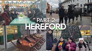 Hereford diaries: exploring town centre some more, indoor market & more