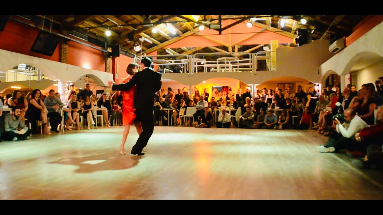 Gustavo Rosas. Tango PICADITO con Gisela Natoli en  Roma.MAYO 2015.ITALIA.