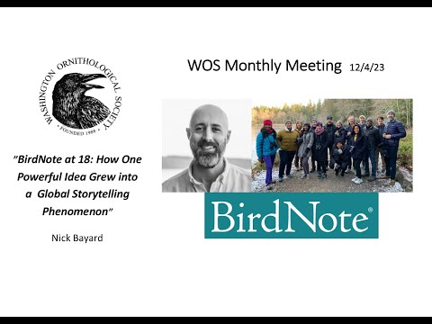 Nick Bayard: "BirdNote at 18: How One Powerful Idea ... - YouTube
