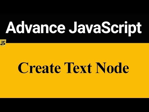 How to Create Text Node in JavaScript Hindi