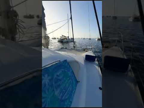 Catamaran Léopard 40 de 2006, pavillon Francais, Prix TTC, Papeetisé.4 cabines, 2 salles de bain