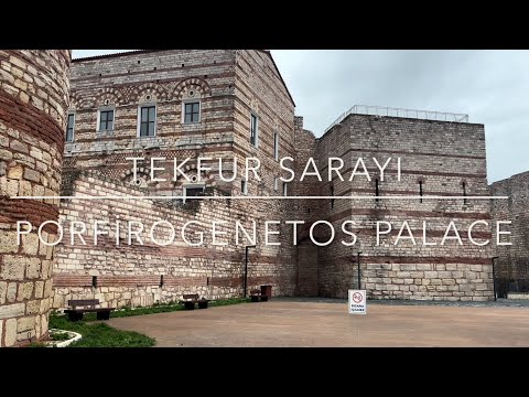 Tekfur Sarayı | Palace of the Porphyrogenitus, Porfirogenetos ( Tekfur ) Palace, Istanbul #istanbul