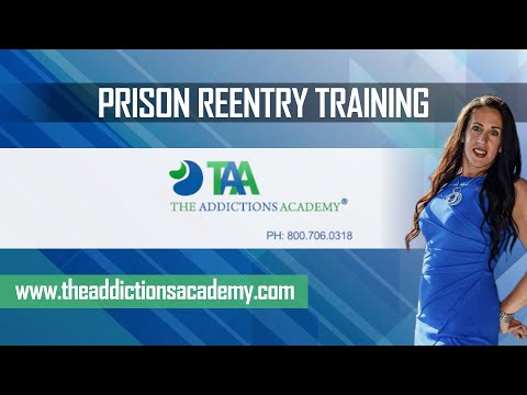 Prison Re-entry Coach Training - The Addictions Academy