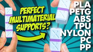 Multimaterial Supports For PLA, PETG, TPU, ABS, PA, PC 