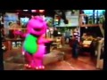 Barney Comes To Life It S A Rainy Day
