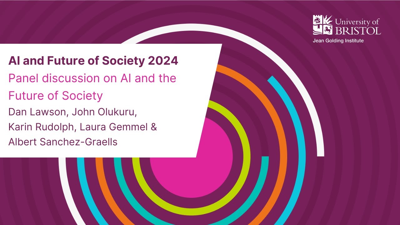 Panel discussion on AI and the Future of Society, Bristol Data Week 2024