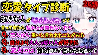"白雪レイド"が自分と恋愛の相性がいいタイプことが判明する花芽すみれの雑談【花芽すみれ/ぶいすぽ】ぶいすぽ切り抜き