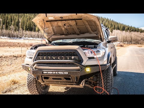 What's Under My Hood? - Tacoma Overland ARB Onboard air and stuff.