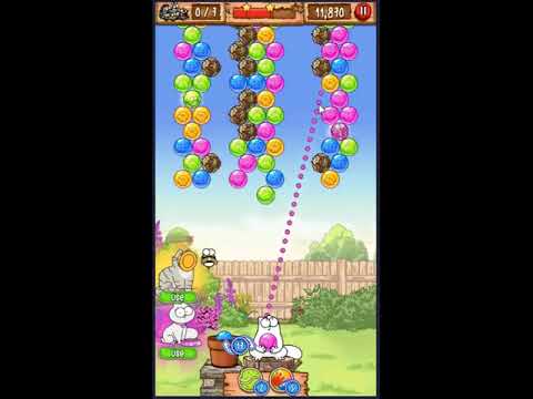 Simon's Cat Pop Time Level 143 - NO BOOSTERS 😺 | SKILLGAMING ✔️