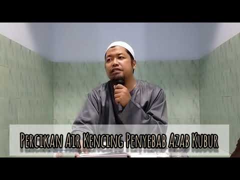 percikan air kencing penyebab azab kubur
