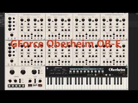 G-Force - Obereheim OB-E Synth - No Talking