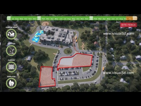 v5d Construction aniamtions #BIM