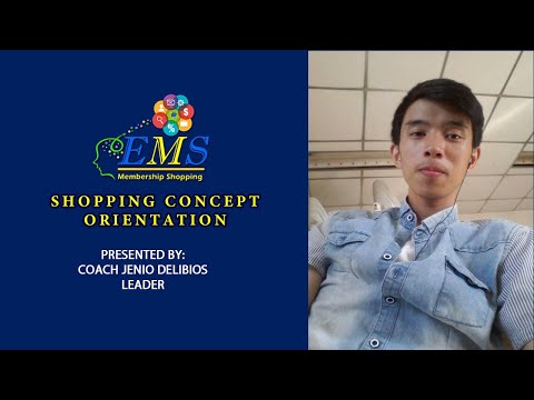 EMS Membership Shopping Concept Presentation by Coach Jenio (Module 1)