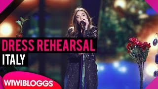 Italy: Francesca Michielin "No Degree of Separation" semi-final 2 dress rehearsal @ Eurovision 2016