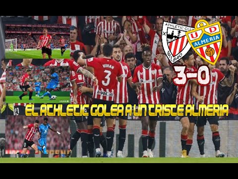 Resumen y análisis Athletic 3 - Almería 0