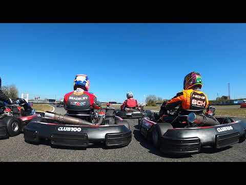 Club 100 LW Sprints Heat 6 Opening Lap - Clay Pigeon