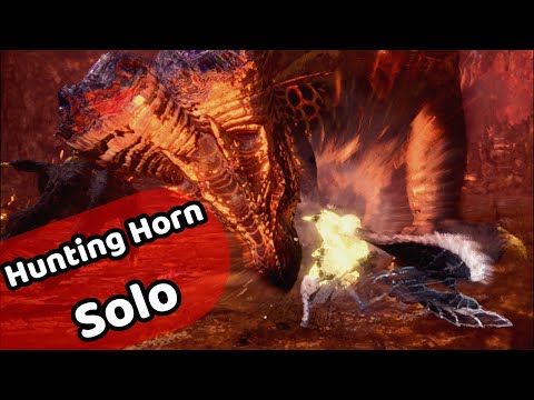 Master Rank KULVE TAROTH Solo HUNTING HORN | MHW Iceborne