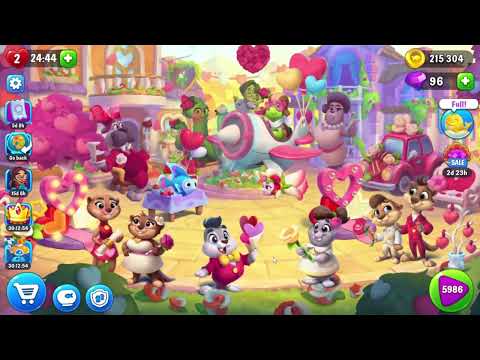 Fishdom 5986 Super Hard Level - 17 moves - NO BooSTERS