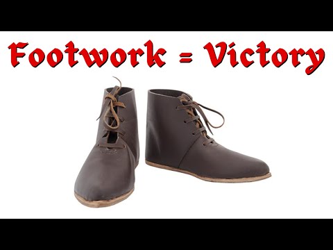 How To Do Basic Sword Footwork