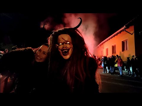 Krampus show Račice 2025