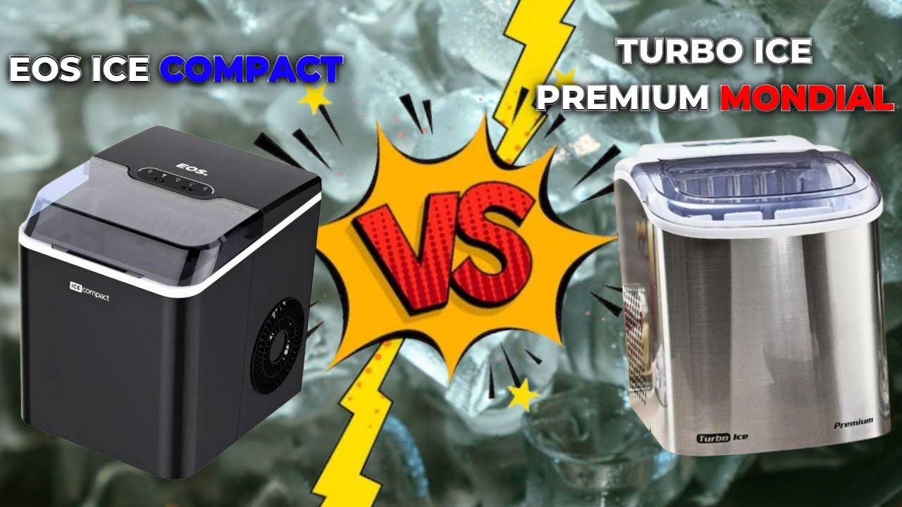 Qual a Melhor Máquina de Gelo? Turbo Ice Mondial MG-12-GI vs. Ice Compact EMG04P!