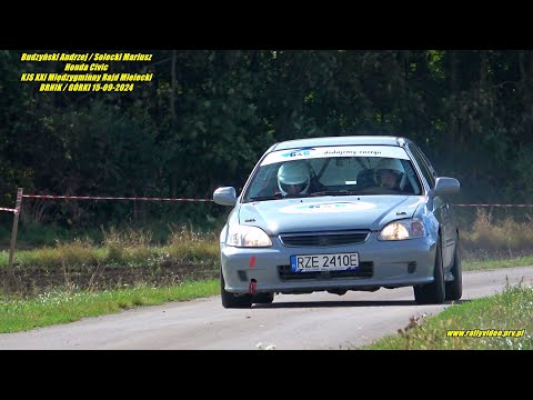Budzyński Andrzej / Solecki Mariusz - Honda Civic - KJS XXI Międzygminny Rajd Mielecki 15-09-2024