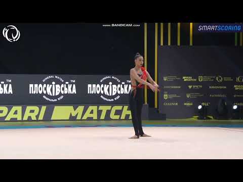 Erika DOKUTSAJEVA (EST) Rope AA - European Championships Kyiv 2020