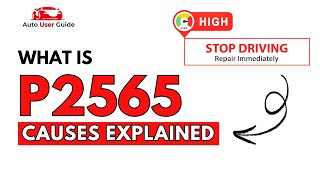 OBD Code p2565 Guide to Repair
