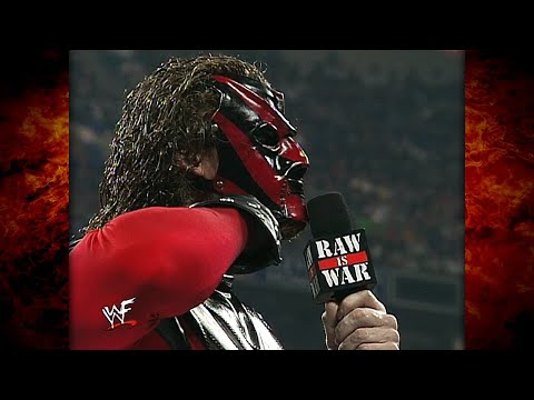 An Angry Kane Clears The Ring & Threatens The Undertaker & Big Show! 7/26/99