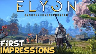 Elyon 2022 First Impressions "Is It Worth Playing?"