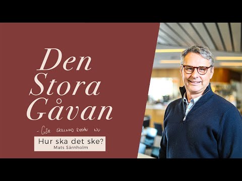 Adventsgudstjänst | Den stora gåvan -  Hur ska det ske? | Mats Särnholm