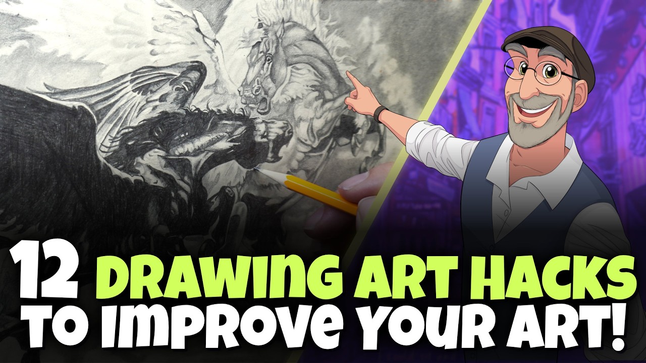 12 Drawing Art Hacks That Will Improve Your Art!