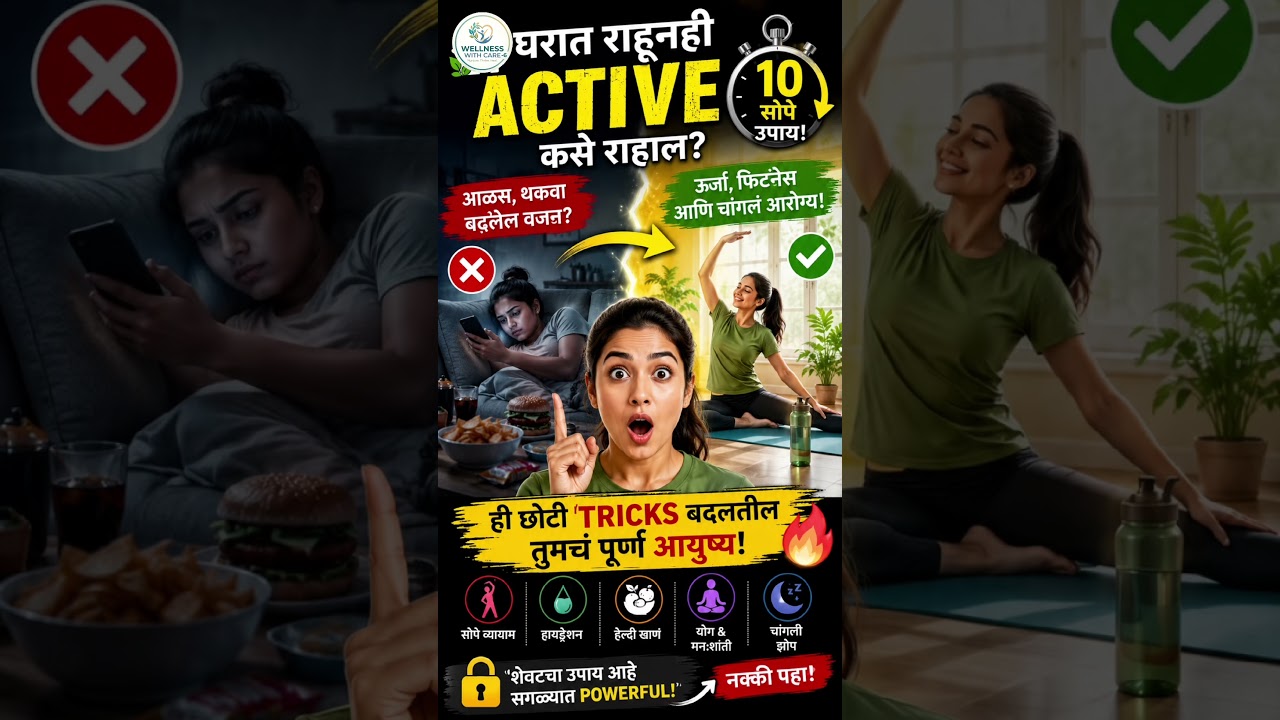 आळस आणि वाढलेलं वजन? हा उपाय बघाच! 🔥 #viral #trendingshorts #fatburningsecrets #viralchallenge