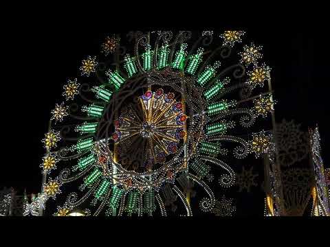 Luminarie della Ditta Faniuolo - Accensione musicale - Festa Addolorata a Mola di Bari 15/9/25