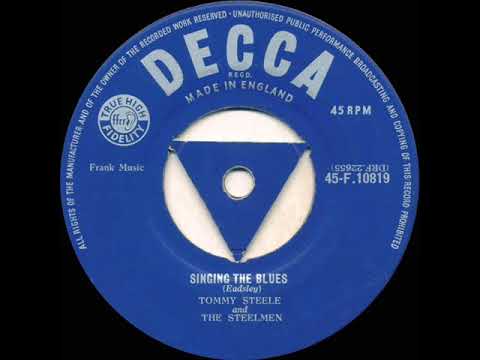 1957 Tommy Steele - Singing The Blues (#1 UK hit)