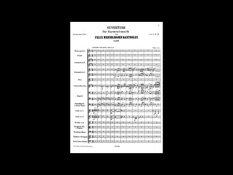 Felix Mendelssohn - Overture for Winds in C Major, Op. 24