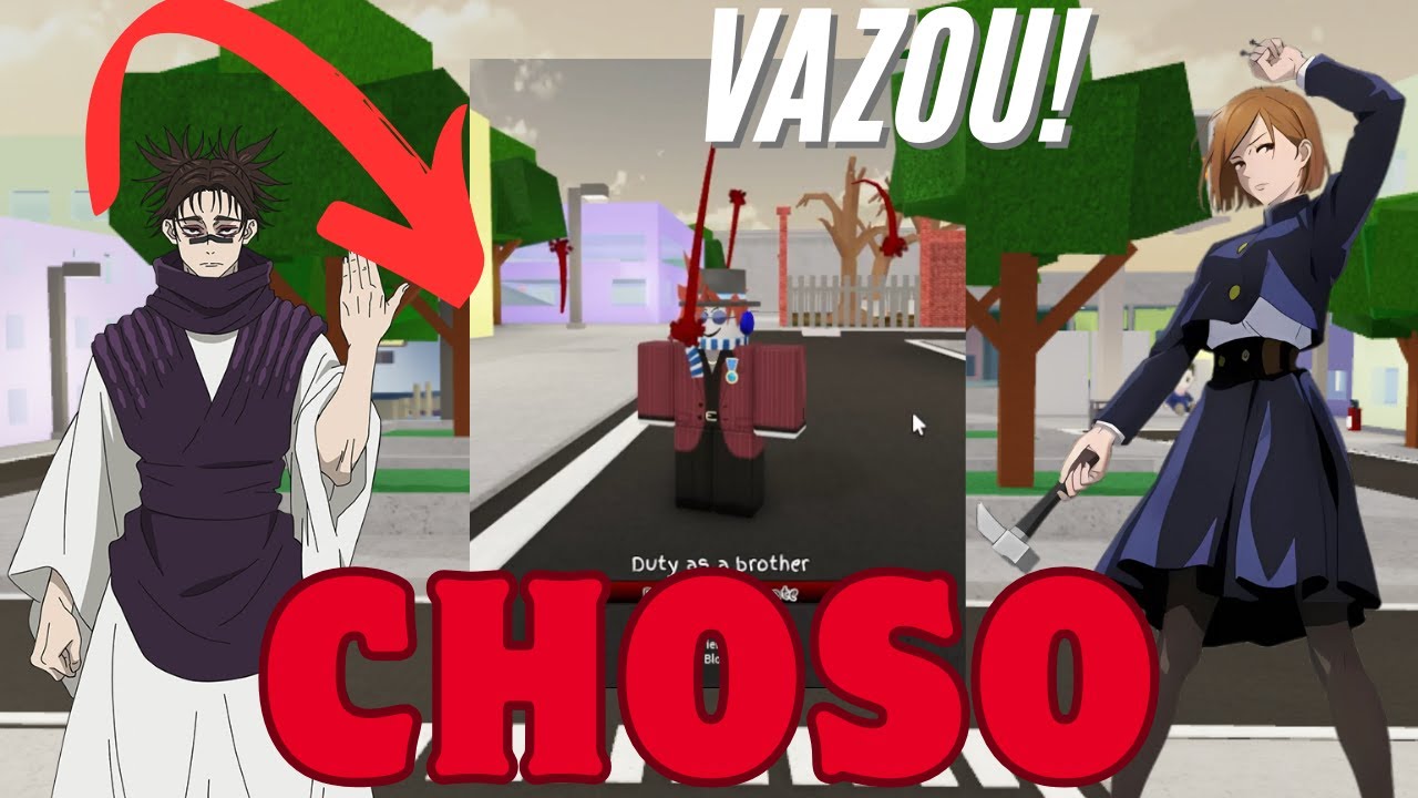 VAZOU! CHOSO PROXIMO PERSONAGEM E POSSIVELMENTE NOBARA! - Jujutsu Shenanigans