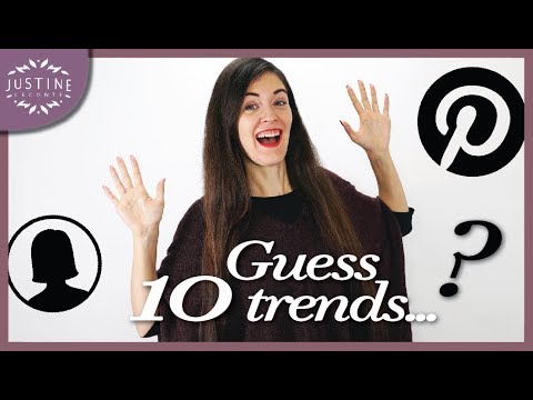 Top Trends 2018… according to Pinterest ! ǀ Women’s style ǀ Justine Leconte Video