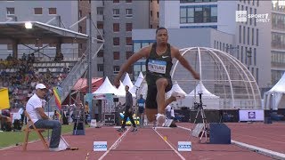 Meeting de Marseille 2018 : Jean-Marc Pontvianne avec 16,95 m au triple saut Meeting de Marseille 2018 : Jean-Marc Pontvianne avec 16,95 m au triple saut