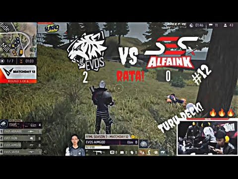 MOMENT SES ALFAINK RATA DI TANGAN EVOS DIVINE🔥