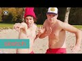 Freaking freezy water | Wesley en Rodney
