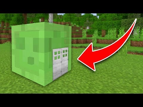 COME VIVERE IN UNO SLIME IN MINECRAFT!