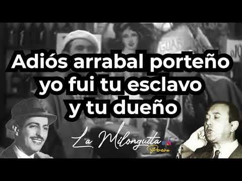 Adios arrabal (Tango 1941) Angel Vargas con la orquesta de Angel Dagostino